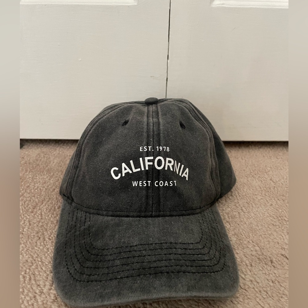 California West Coast gray vintage hat